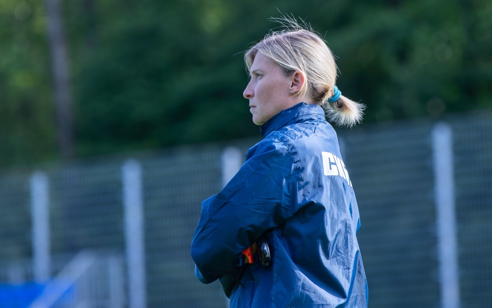 Открытая тренировка женской команды «Зенит» перед матчем с «Краснодаром»