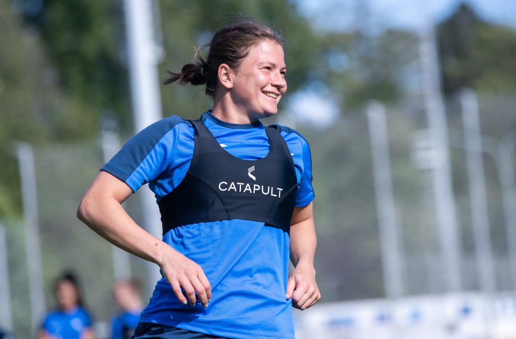 Открытая тренировка женской команды «Зенит» перед матчем с «Краснодаром»