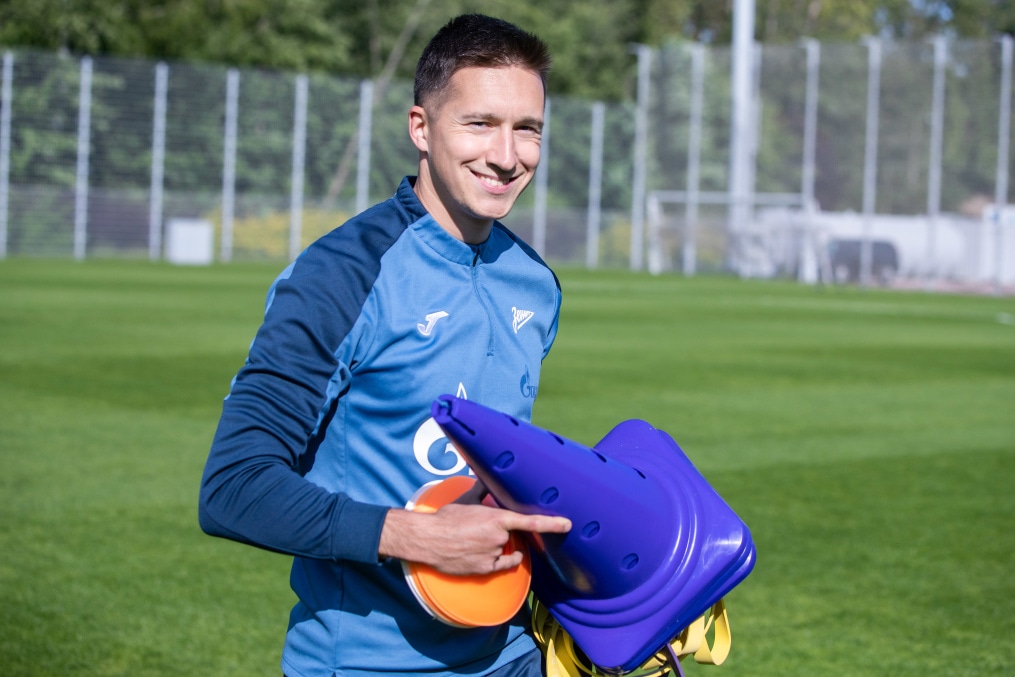 Открытая тренировка женской команды «Зенит» перед матчем с «Краснодаром»