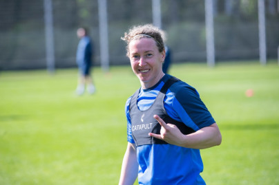 Открытая тренировка женской команды «Зенит» перед матчем с «Краснодаром»