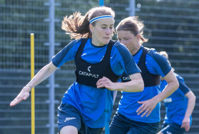 Открытая тренировка женской команды «Зенит» перед матчем с «Краснодаром»