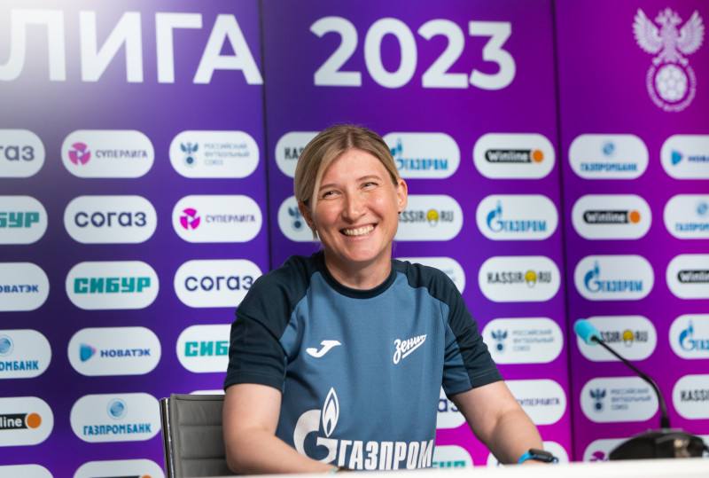 Пресс-конференция ЖФК «Зенит» перед матчем за Суперкубок с ЦСКА