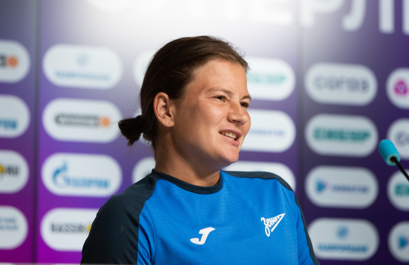 Пресс-конференция ЖФК «Зенит» перед матчем за Суперкубок с ЦСКА