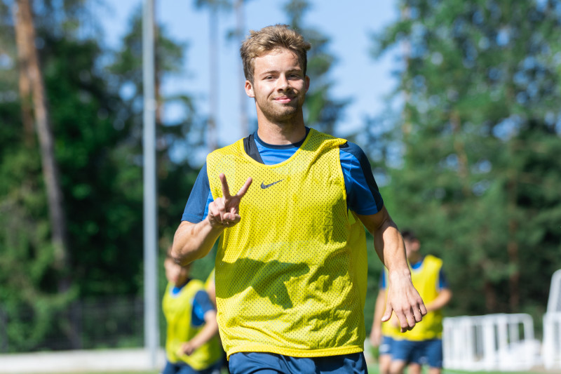 Учебно-тренировочные сборы «Зенита»-м в Беларуси: 25 июня, утренняя тренировка