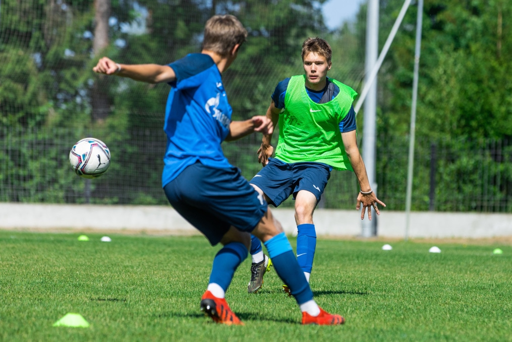 Учебно-тренировочные сборы «Зенита»-м в Беларуси: 25 июня, утренняя тренировка