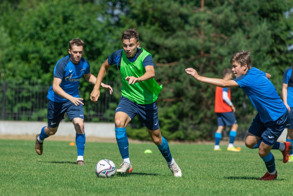 Учебно-тренировочные сборы «Зенита»-м в Беларуси: 25 июня, утренняя тренировка