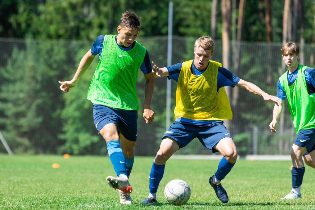 Учебно-тренировочные сборы «Зенита»-м в Беларуси: 25 июня, утренняя тренировка