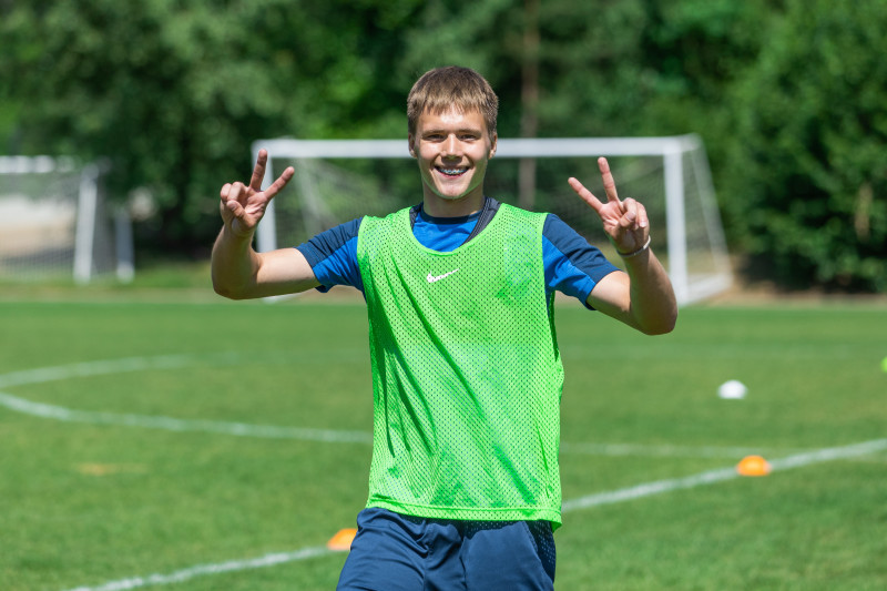 Учебно-тренировочные сборы «Зенита»-м в Беларуси: 25 июня, утренняя тренировка