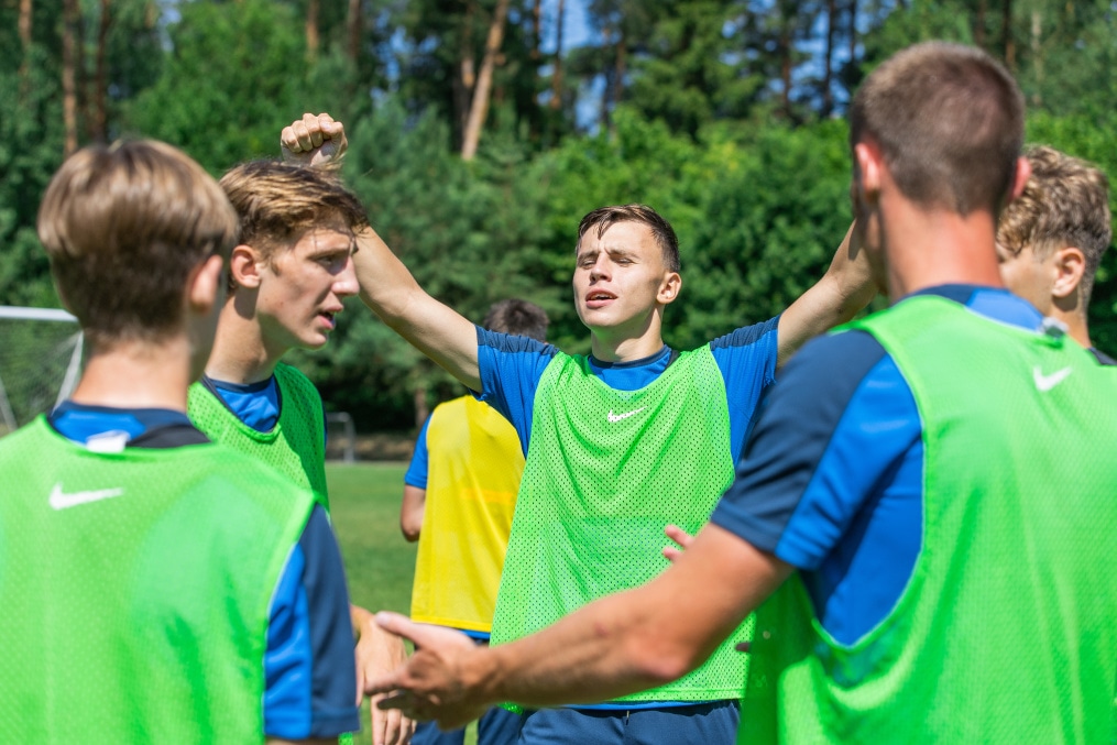 Учебно-тренировочные сборы «Зенита»-м в Беларуси: 25 июня, утренняя тренировка