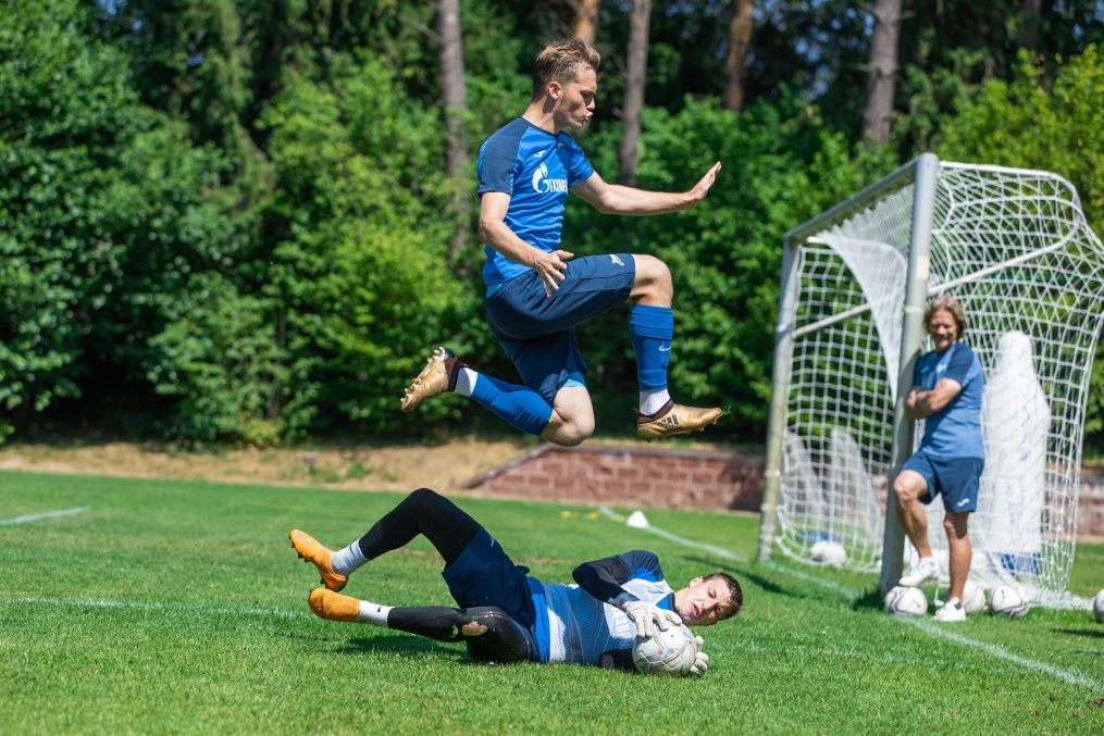 Учебно-тренировочные сборы «Зенита»-м в Беларуси: 25 июня, утренняя тренировка