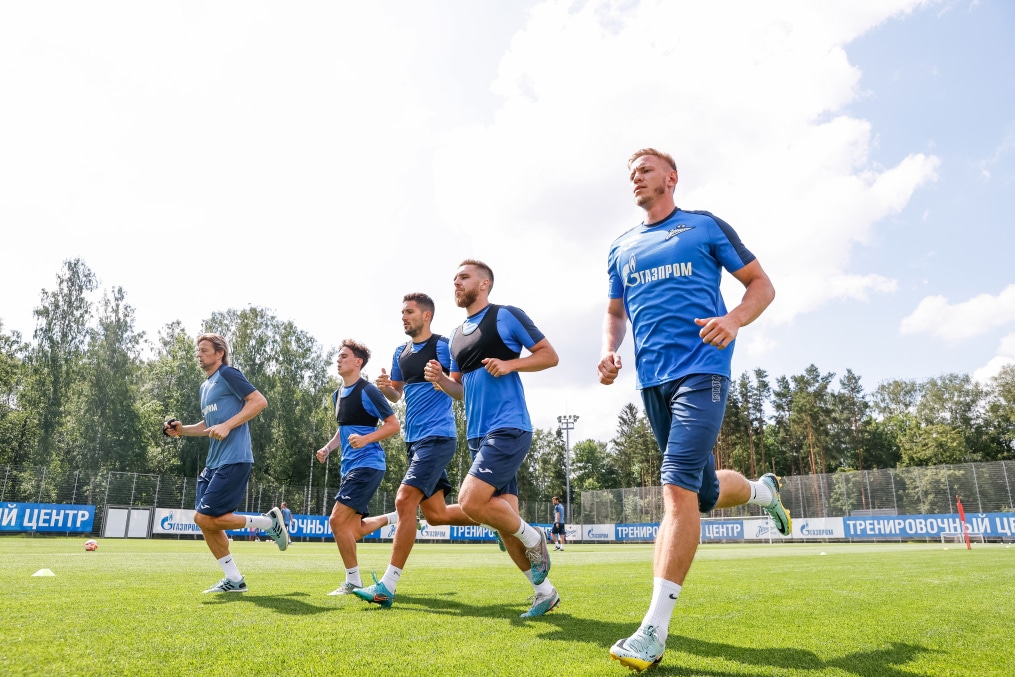 Летние «Газпром» — тренировочные сборы: 26 июня, утренняя тренировка
