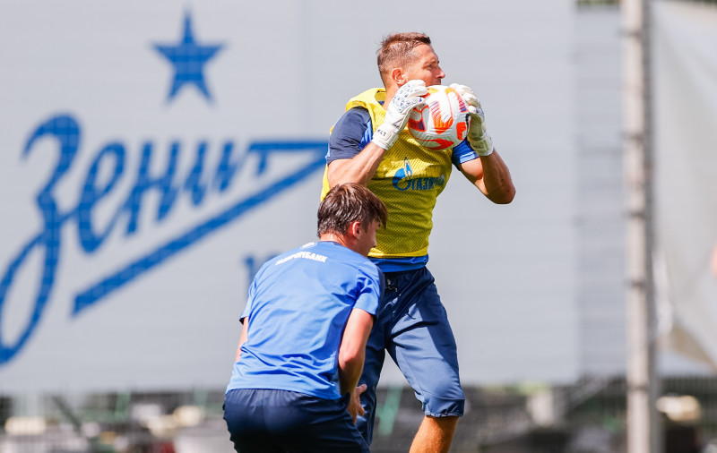 Летние «Газпром» — тренировочные сборы: 26 июня, утренняя тренировка