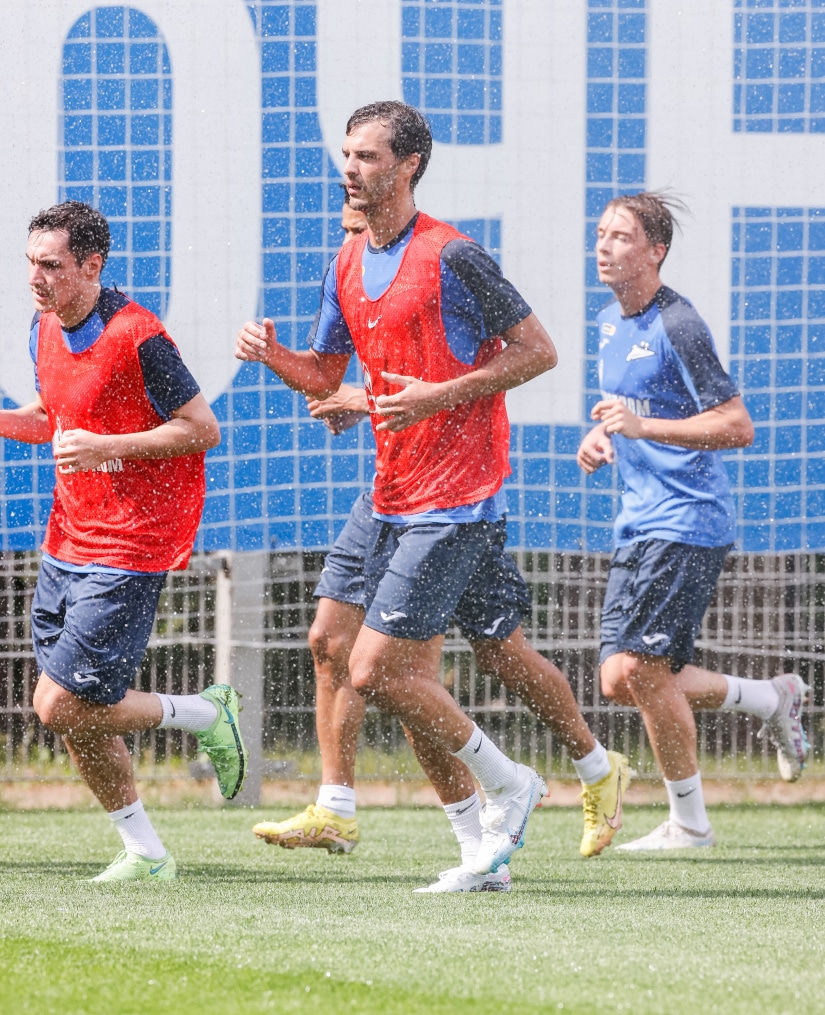 Летние «Газпром» — тренировочные сборы: 26 июня, утренняя тренировка