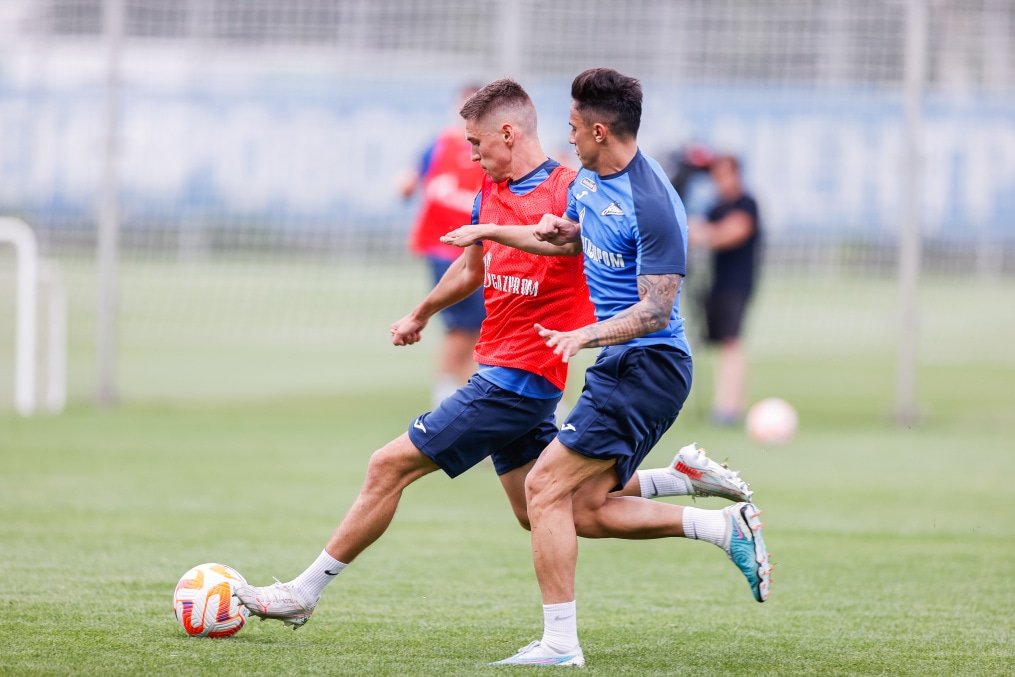 Летние «Газпром» — тренировочные сборы: 26 июня, утренняя тренировка