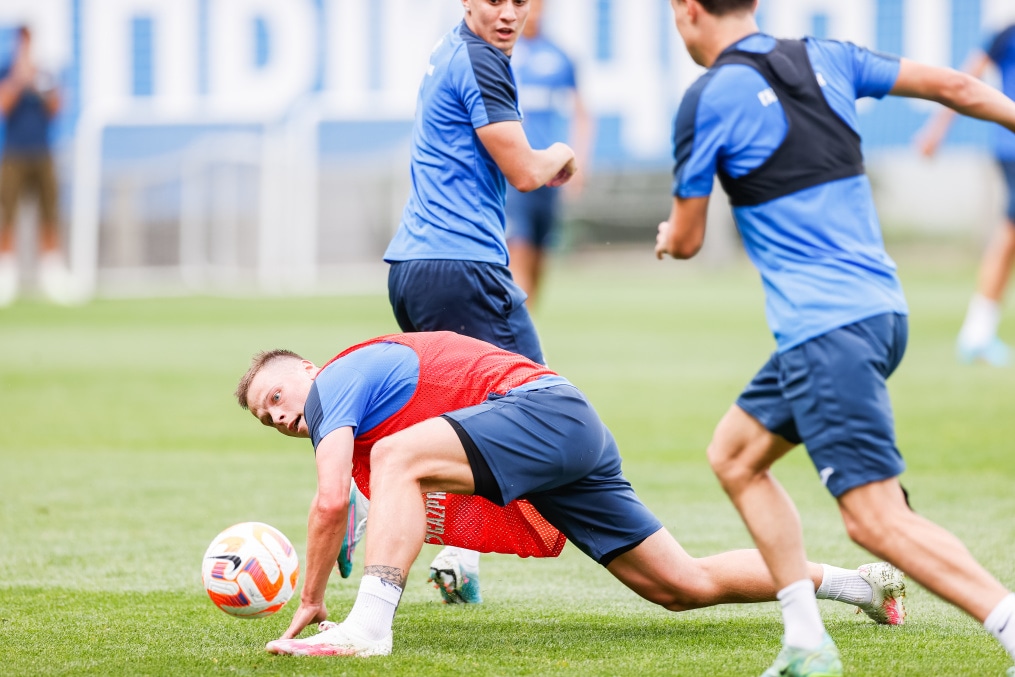 Летние «Газпром» — тренировочные сборы: 26 июня, утренняя тренировка