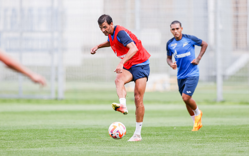 Летние «Газпром» — тренировочные сборы: 26 июня, утренняя тренировка