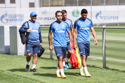 Летние «Газпром» — тренировочные сборы: 26 июня, утренняя тренировка
