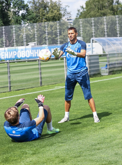 Летние «Газпром» — тренировочные сборы: 26 июня, утренняя тренировка