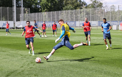 Летние «Газпром» — тренировочные сборы: 26 июня, утренняя тренировка