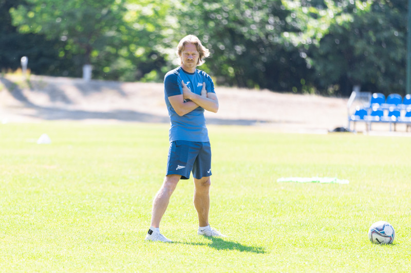 Летние учебно-тренировочные сборы «Зенита»-м в Беларуси: 26 июня, утренняя тренировка