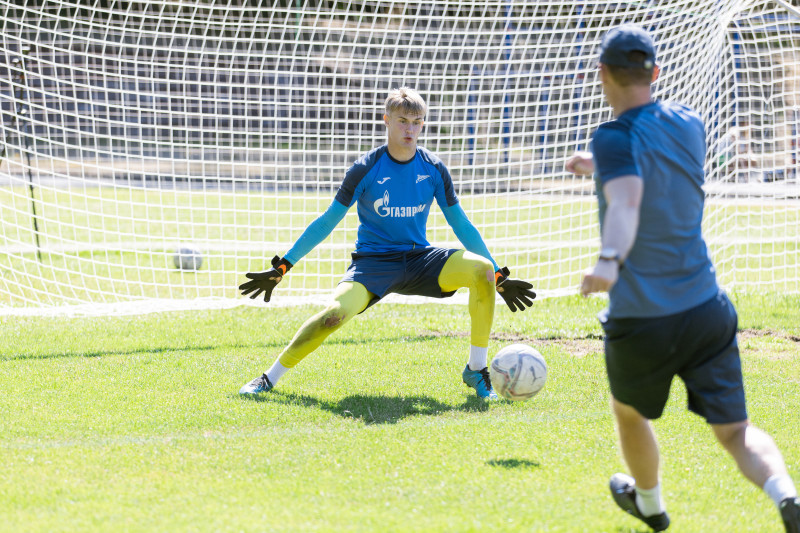 Летние учебно-тренировочные сборы «Зенита»-м в Беларуси: 26 июня, утренняя тренировка