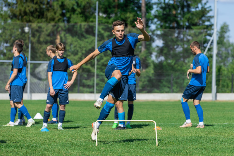 Летние учебно-тренировочные сборы «Зенита»-м в Беларуси: 26 июня, утренняя тренировка