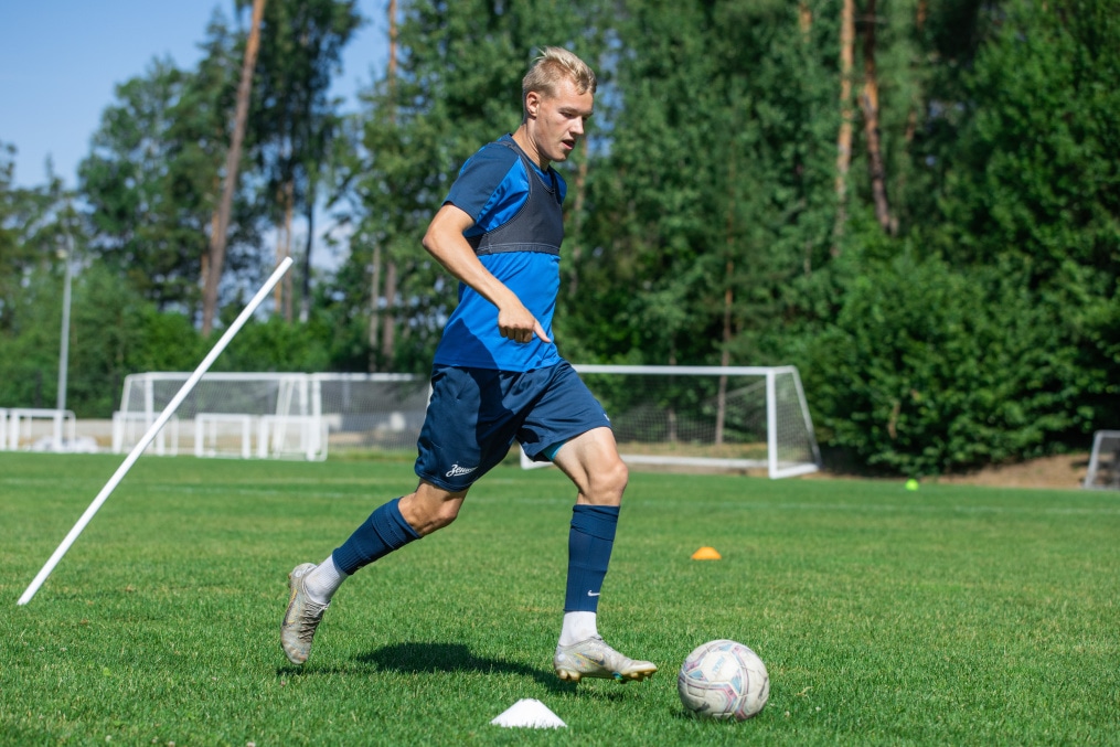 Летние учебно-тренировочные сборы «Зенита»-м в Беларуси: 26 июня, утренняя тренировка