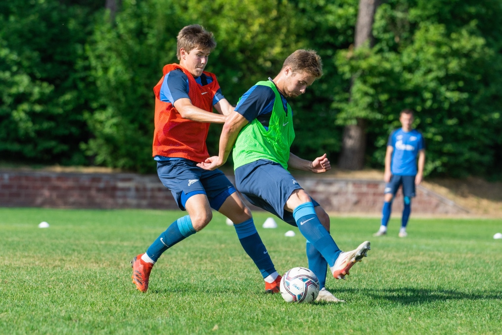 Летние учебно-тренировочные сборы «Зенита»-м в Беларуси: 26 июня, вечерняя тренировка