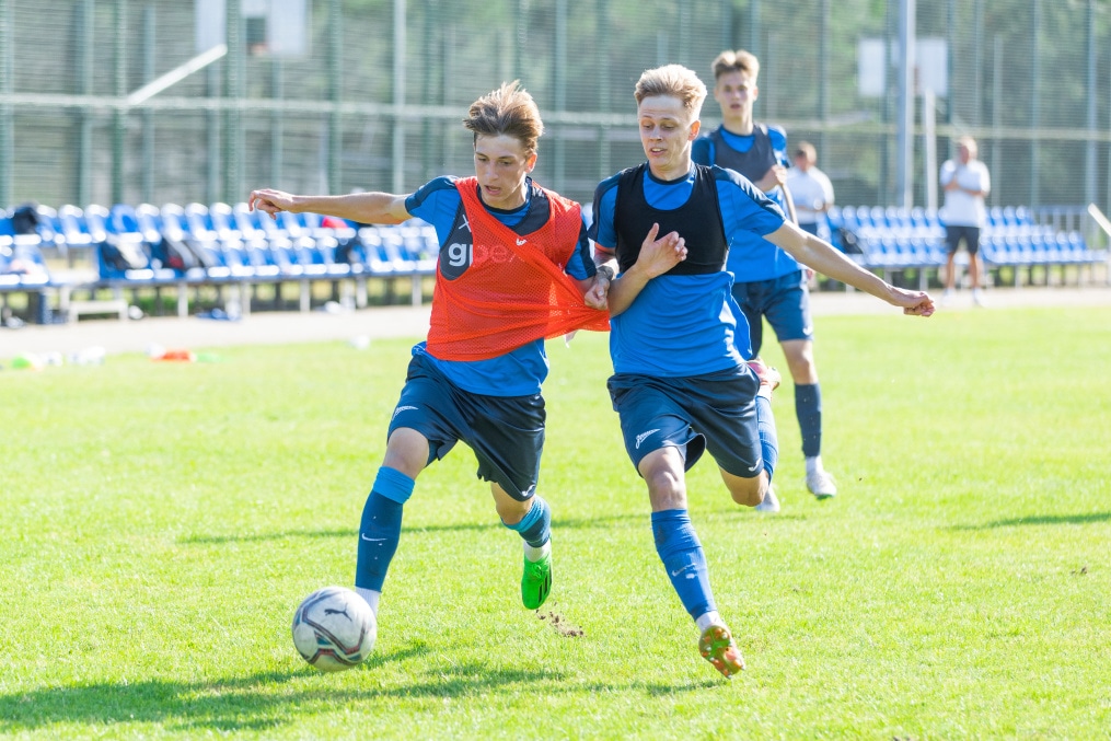 Летние учебно-тренировочные сборы «Зенита»-м в Беларуси: 26 июня, вечерняя тренировка