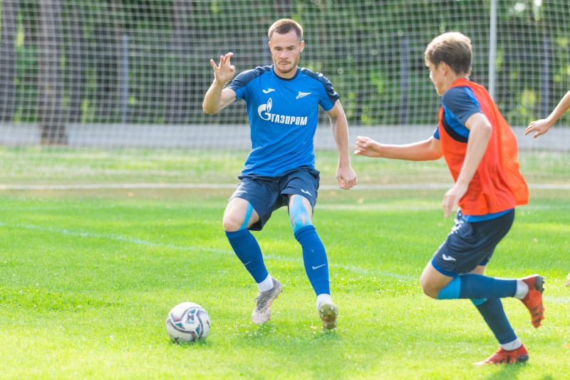Летние учебно-тренировочные сборы «Зенита»-м в Беларуси: 26 июня, вечерняя тренировка