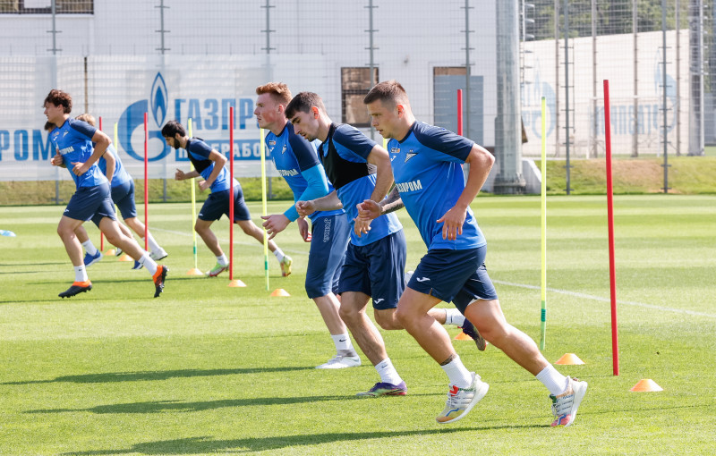 Летние «Газпром» — тренировочные сборы: 27 июня, утренняя тренировка