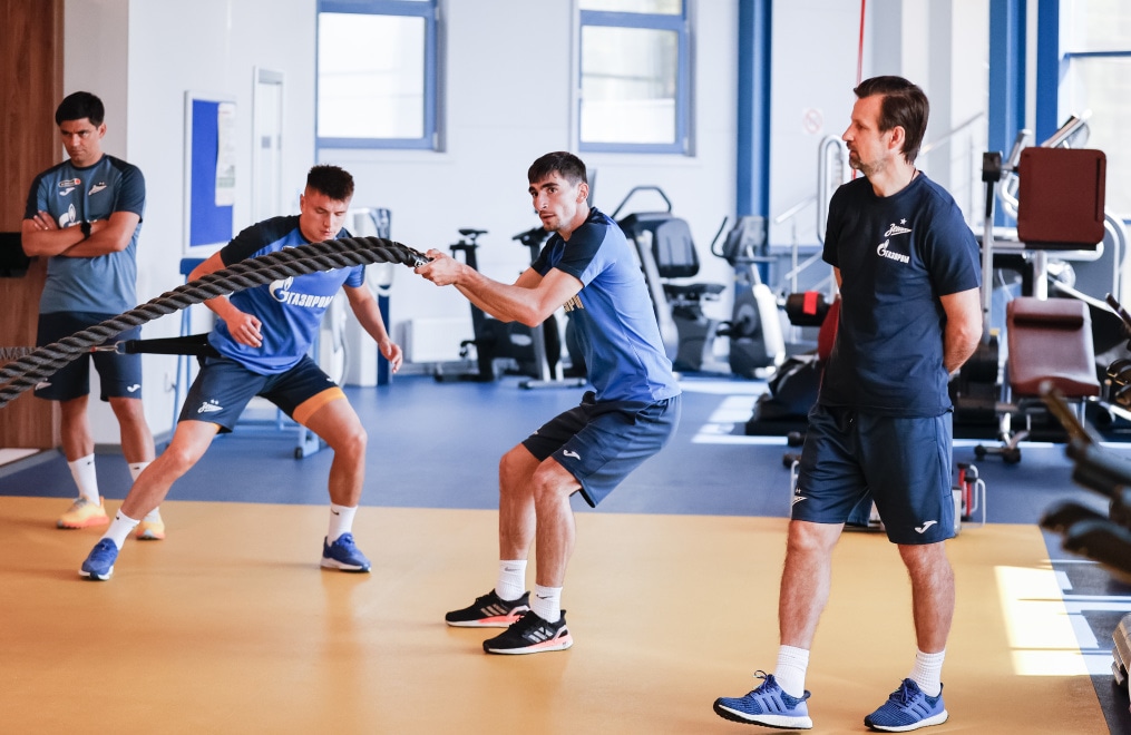 Летние «Газпром» — тренировочные сборы: 27 июня, утренняя тренировка