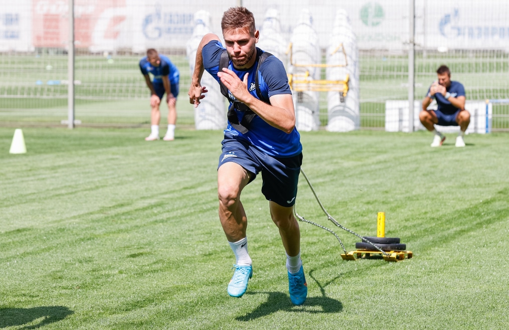 Летние «Газпром» — тренировочные сборы: 27 июня, утренняя тренировка