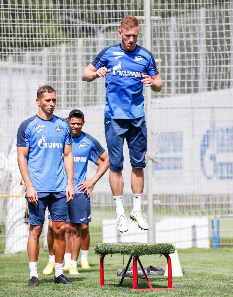 Летние «Газпром» — тренировочные сборы: 27 июня, утренняя тренировка