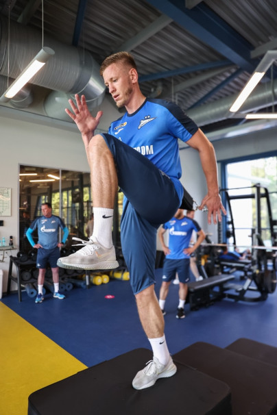 Летние «Газпром» — тренировочные сборы: 27 июня, утренняя тренировка