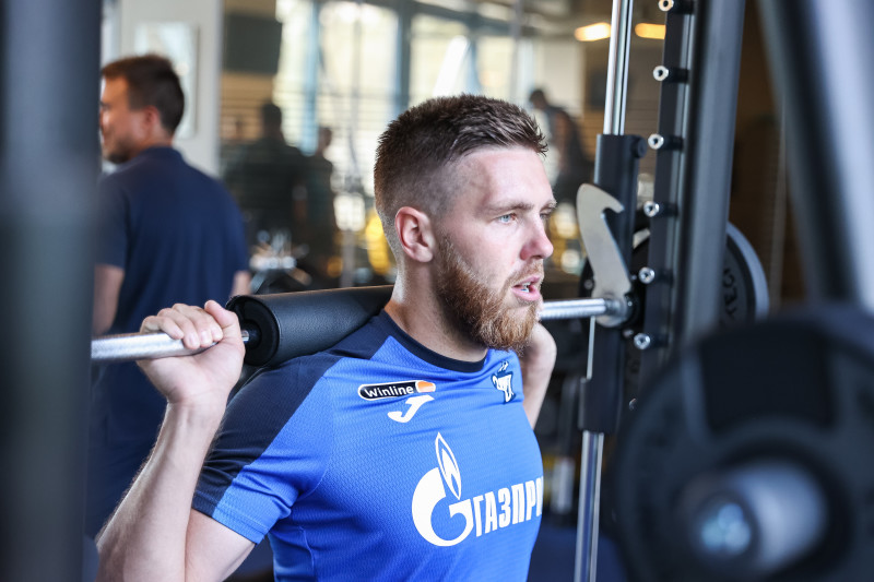 Летние «Газпром» — тренировочные сборы: 27 июня, утренняя тренировка