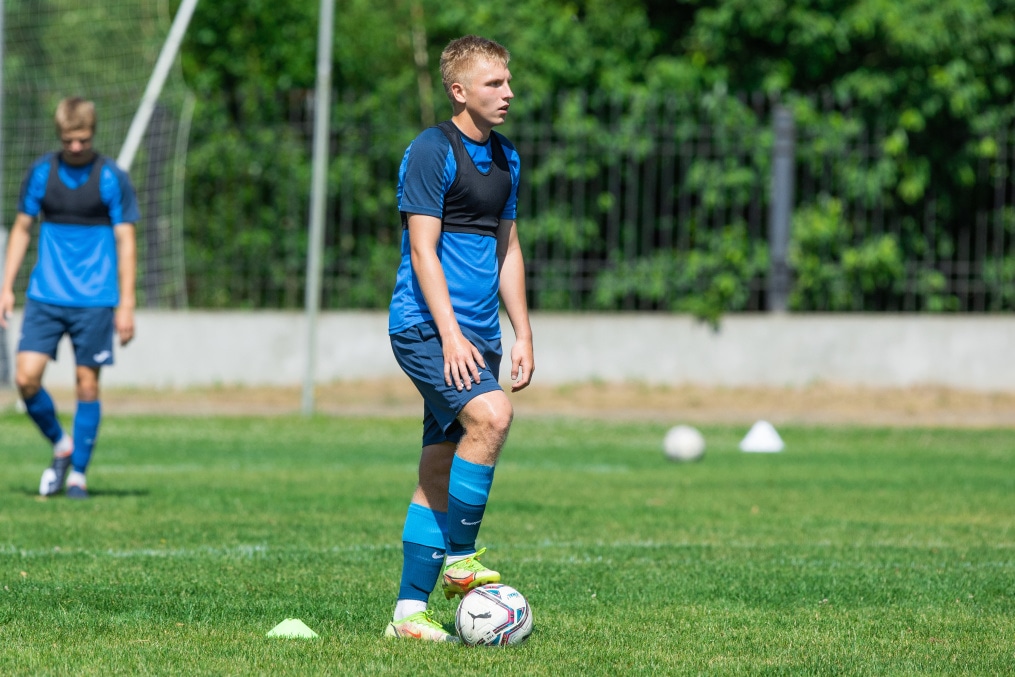 Летние учебно-тренировочные сборы «Зенита»-м в Беларуси: 27 июня, утренняя тренировка