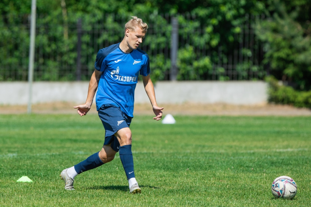 Летние учебно-тренировочные сборы «Зенита»-м в Беларуси: 27 июня, утренняя тренировка