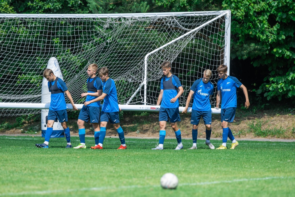 Летние учебно-тренировочные сборы «Зенита»-м в Беларуси: 27 июня, утренняя тренировка