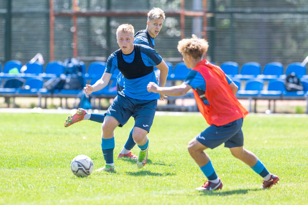 Летние учебно-тренировочные сборы «Зенита»-м в Беларуси: 27 июня, утренняя тренировка