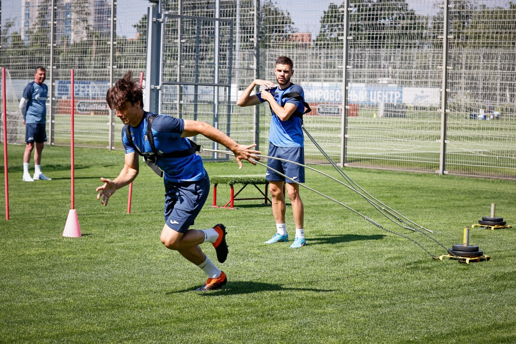 Летние «Газпром» — тренировочные сборы: 30 июня, утренняя тренировка