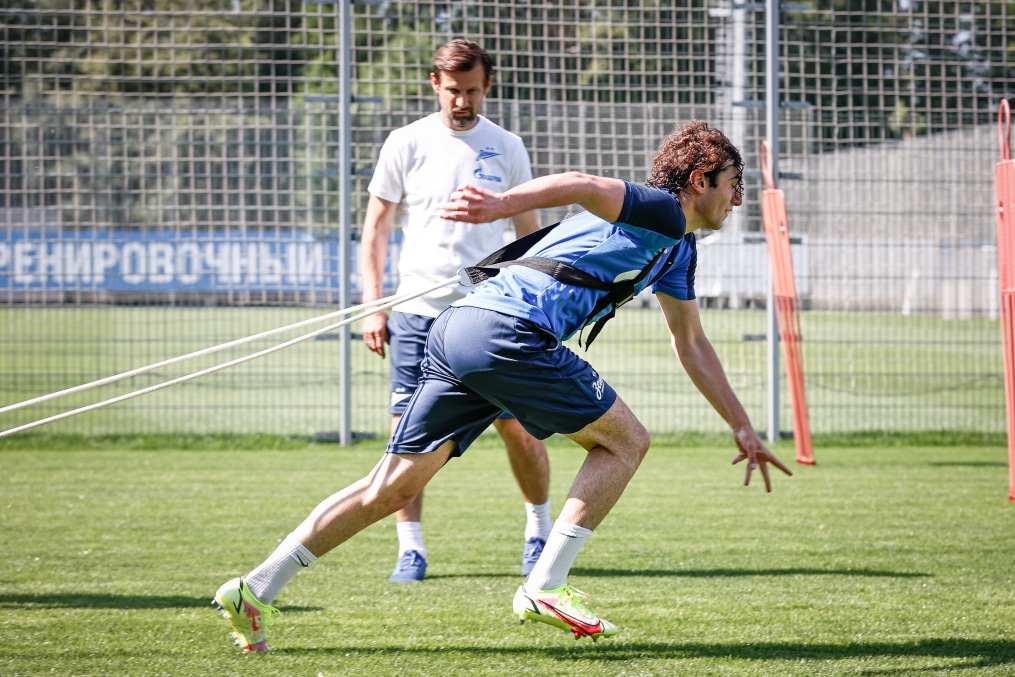 Летние «Газпром» — тренировочные сборы: 30 июня, утренняя тренировка