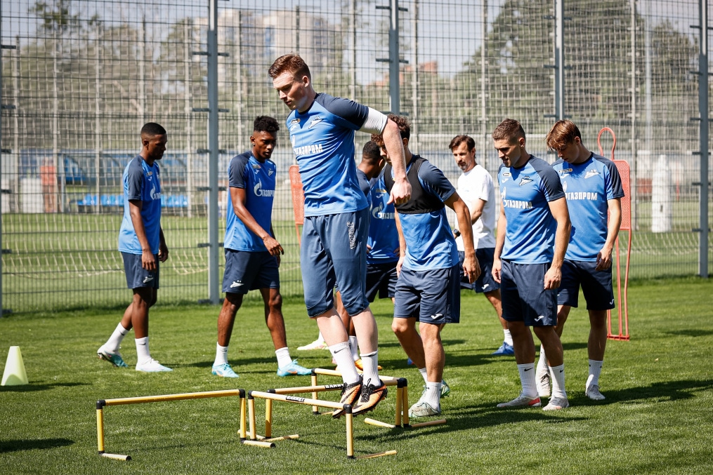 Летние «Газпром» — тренировочные сборы: 30 июня, утренняя тренировка