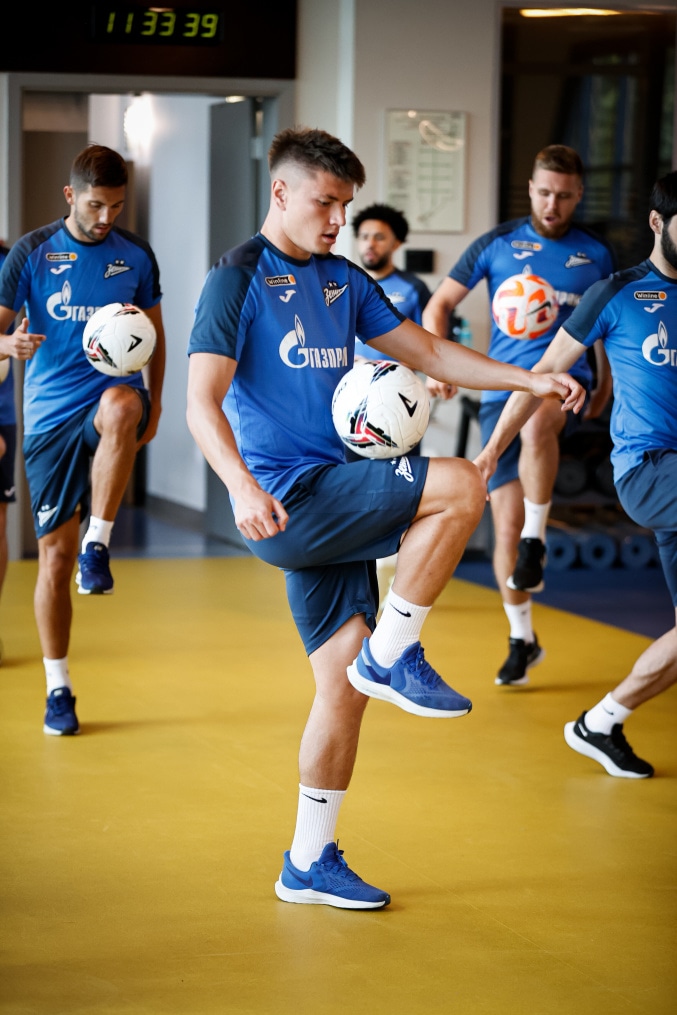 Летние «Газпром» — тренировочные сборы: 30 июня, утренняя тренировка