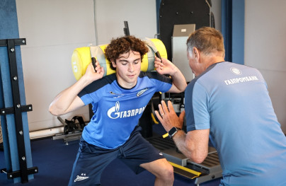 Летние «Газпром» — тренировочные сборы: 30 июня, утренняя тренировка