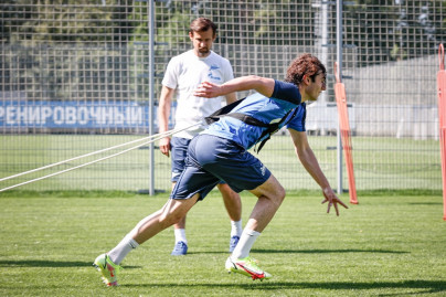 Летние «Газпром» — тренировочные сборы: 30 июня, утренняя тренировка