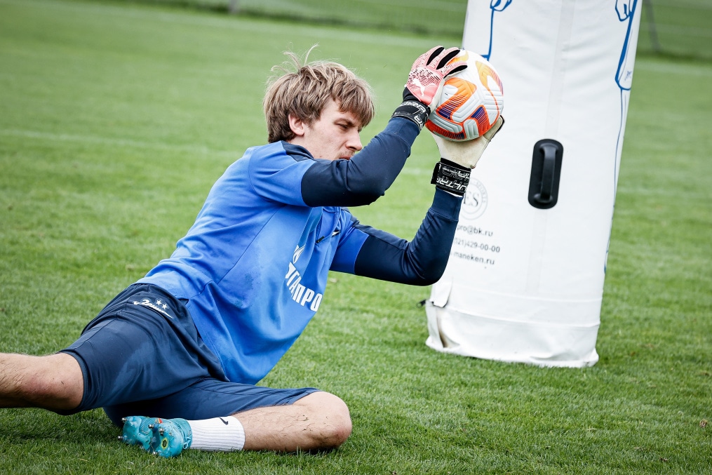 Тренировка «Зенита» перед матчем с «Црвеной Звездой»