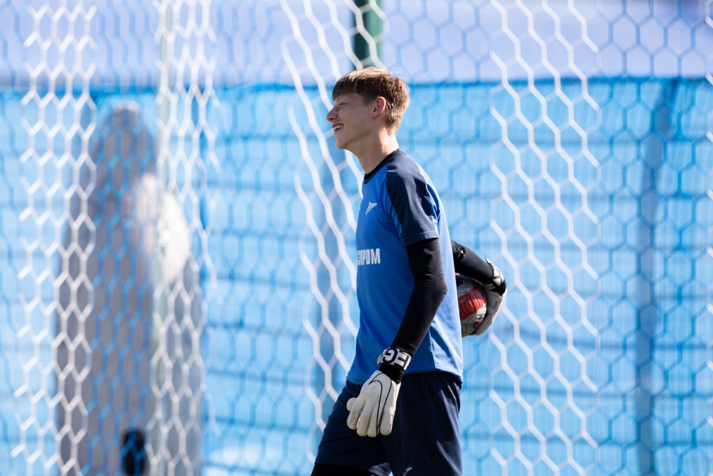 Тренировка «Зенита»-2008 в «Газпром»-Академии ФК «Зенит»