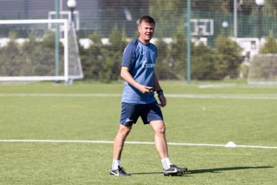 Тренировка «Зенита»-2008 в «Газпром»-Академии ФК «Зенит»