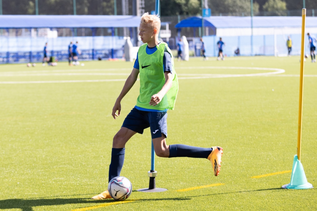 Тренировка «Зенита»-2008 в «Газпром»-Академии ФК «Зенит»